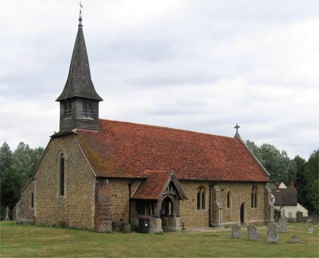 Church of St John the Evangelist in Great and Little Leighs, Essex
