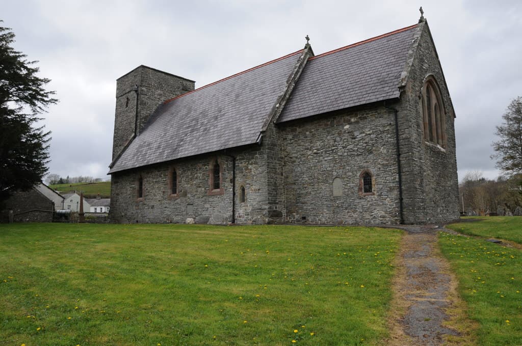Parish Church of St Sawel in Llansawel, Carmarthenshire