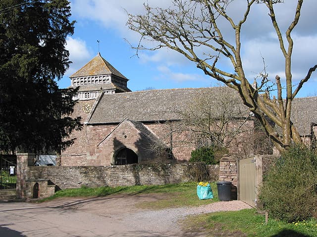 St. Bridget's Church, Skenfrith in Llangattock-Vibon-Avel, Monmouthshire