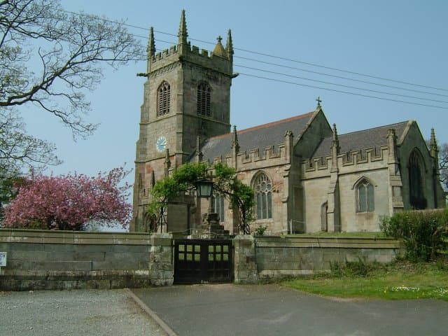 Church of Saint John the Baptist in Ightfield, Shropshire