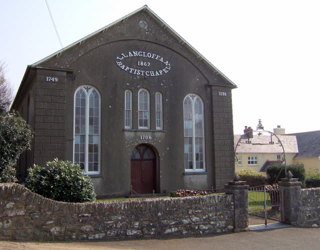 Llangloffan Baptist Chapel in Haverfordwest, Pembrokeshire