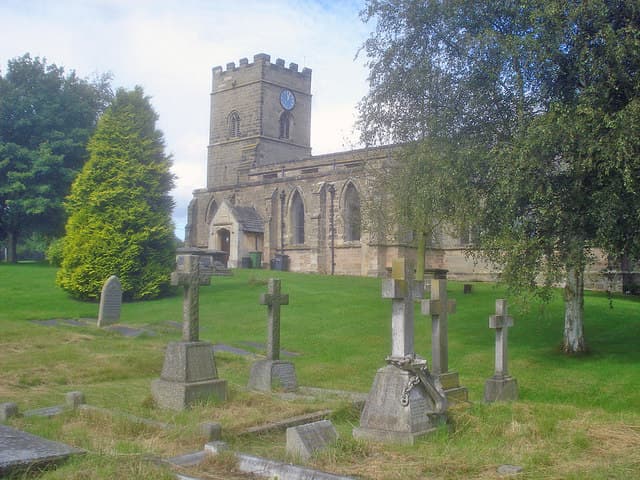 The Holy Rood in Ashby-de-la-Zouch, Leicestershire