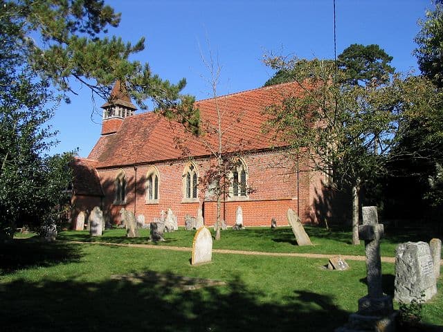 Church of All Saints in Farley Chamberlayne, Hampshire