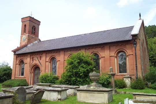 Church of All Saints in Clive, Shropshire