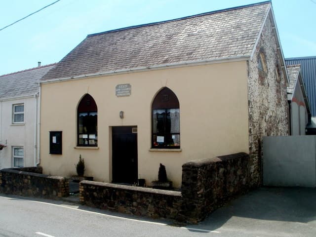 Seion Baptist Chapel in Cwmifor, Carmarthenshire