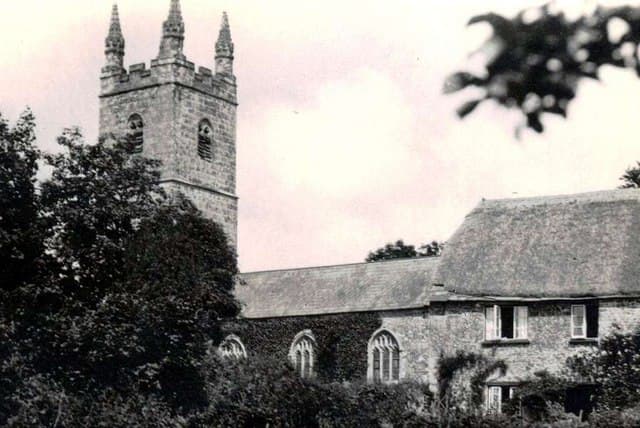 Church of St Bridget in Bridgerule, Cornwall