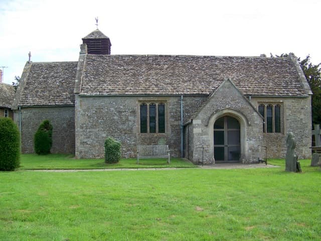 Church of St John Baptist in Brokenborough, Gloucestershire