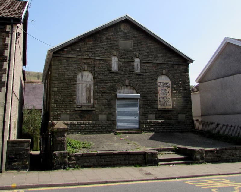 Ebenezer Welsh Wesleyan Methodist Chapel in Abercynon, Rhondda Cynon Taf