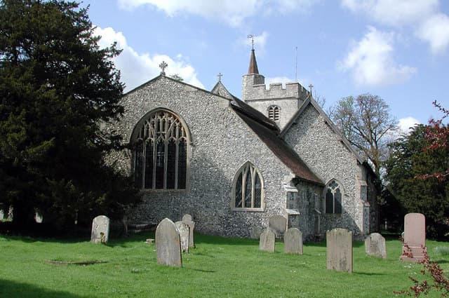 Church of St James in Painter's Forstal, Kent