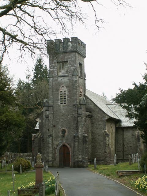Eglwys Newydd Church in Devil's Bridge, Ceredigion