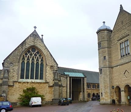 Uppingham School Chapel in Uppingham, Rutland