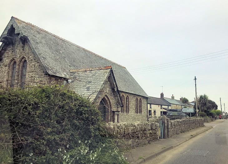 The Annunciation in Breage, Cornwall
