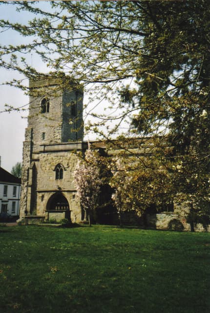Church of Holy Trinity in Much Wenlock, Shropshire