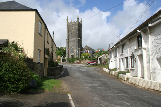 Church of St Manarck and St Dunstan in Lanreath, Cornwall