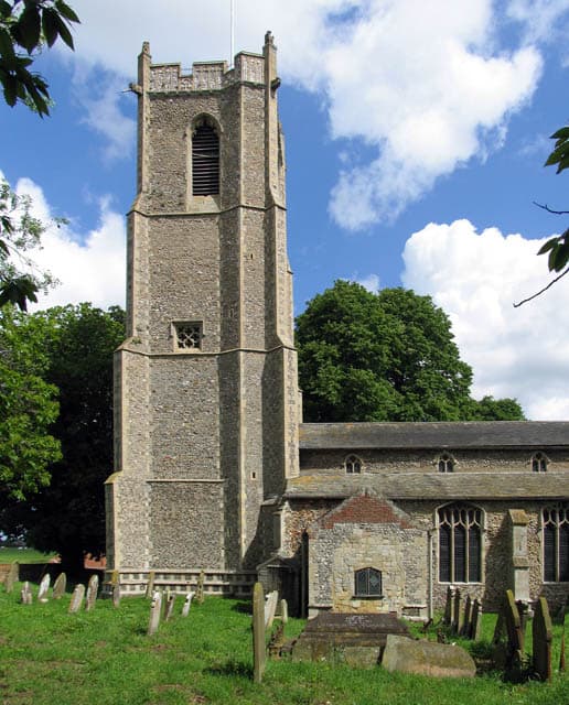 St Michael and All Angels Church, Barton Turf in Norwich, Norfolk