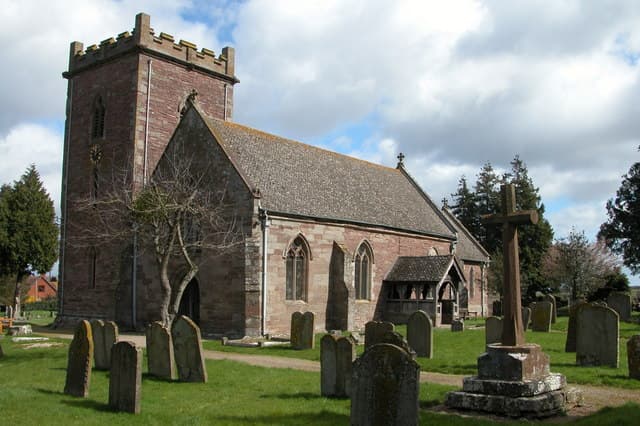 Church of St Michael and All Angels in Kingstone, Herefordshire