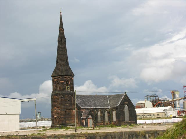 Christ Church, Weston Point in Runcorn, Cheshire