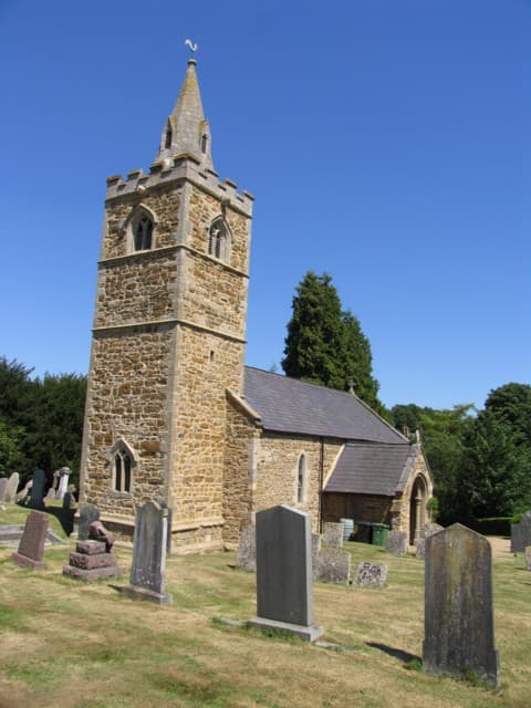 Church of All Saints in Market Harborough, Leicestershire