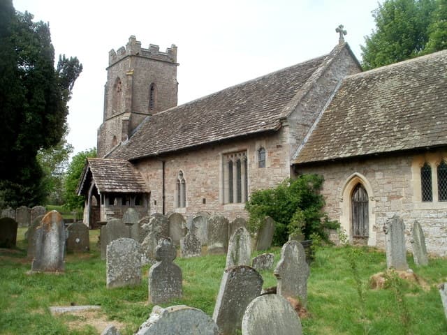 St Dingat's Church, Dingestow in Mitchel Troy, Monmouthshire