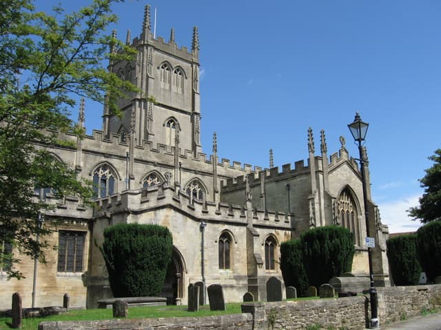 Church of St Mary in Calne, Wiltshire