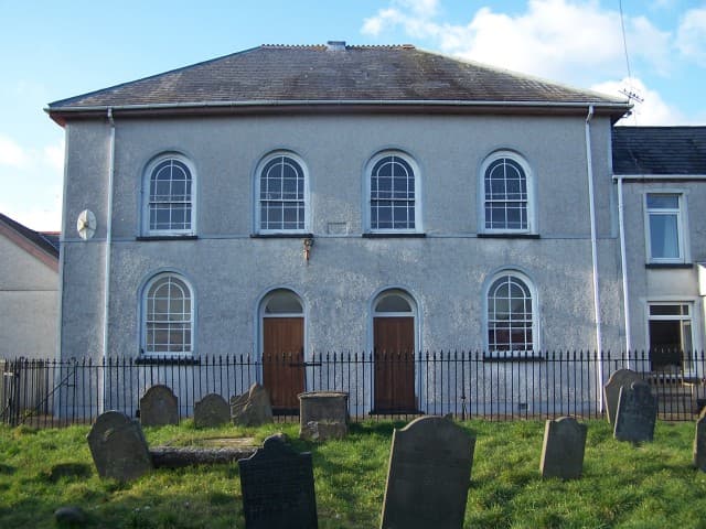 Salem Independent Chapel in Aberdare, Rhondda Cynon Taf