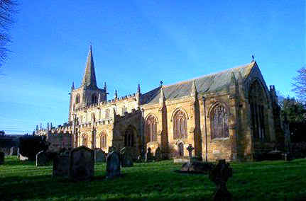 Church of St Lambert in Burneston, North Yorkshire