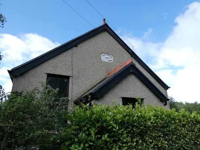Capel Nantyr Welsh Baptist Chapel in Wrexham County Borough, Denbighshire