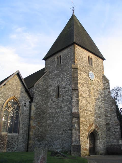 St Mary's Church, Hadlow in East Peckham, Kent