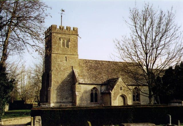 The Church of St Mary in Buscot, Wiltshire