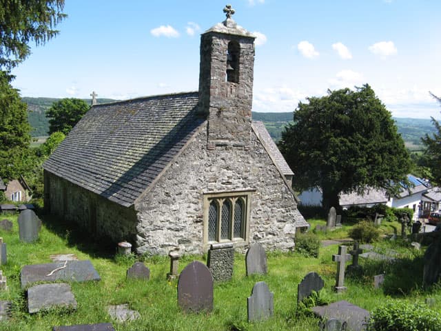 St Peter's Church in Caerhun, Conwy