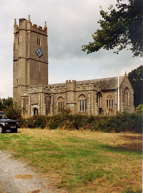 Church of St Winifrid in Manaton, Devon