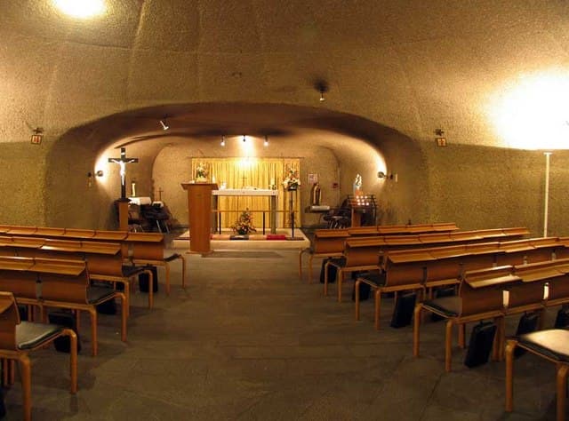St George’s Interdenominational Chapel, Heathrow Airport in Stanwell, Surrey