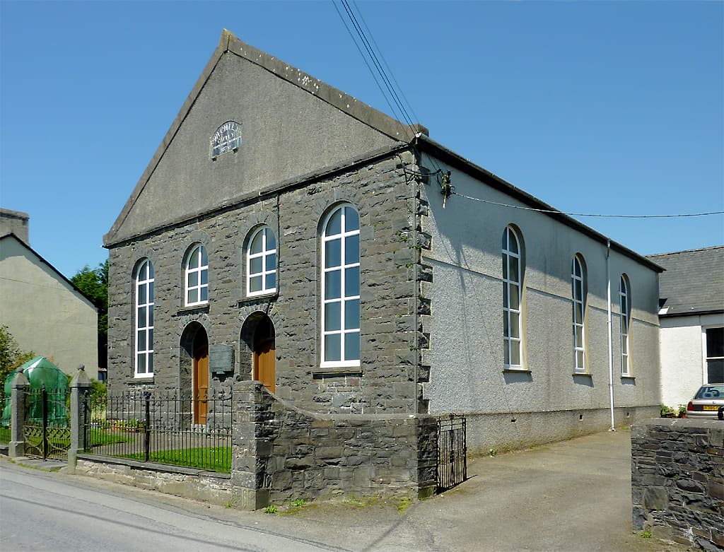 Bwlch-Llan Chapel in Abermeurig, Ceredigion