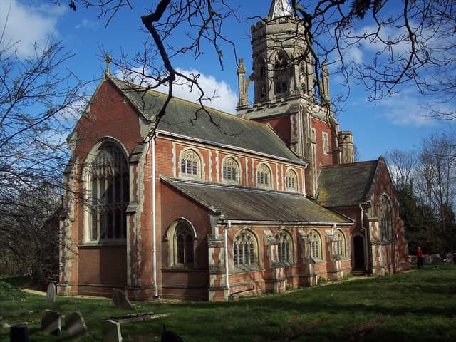 Church of St Leonard in Romsey, Hampshire