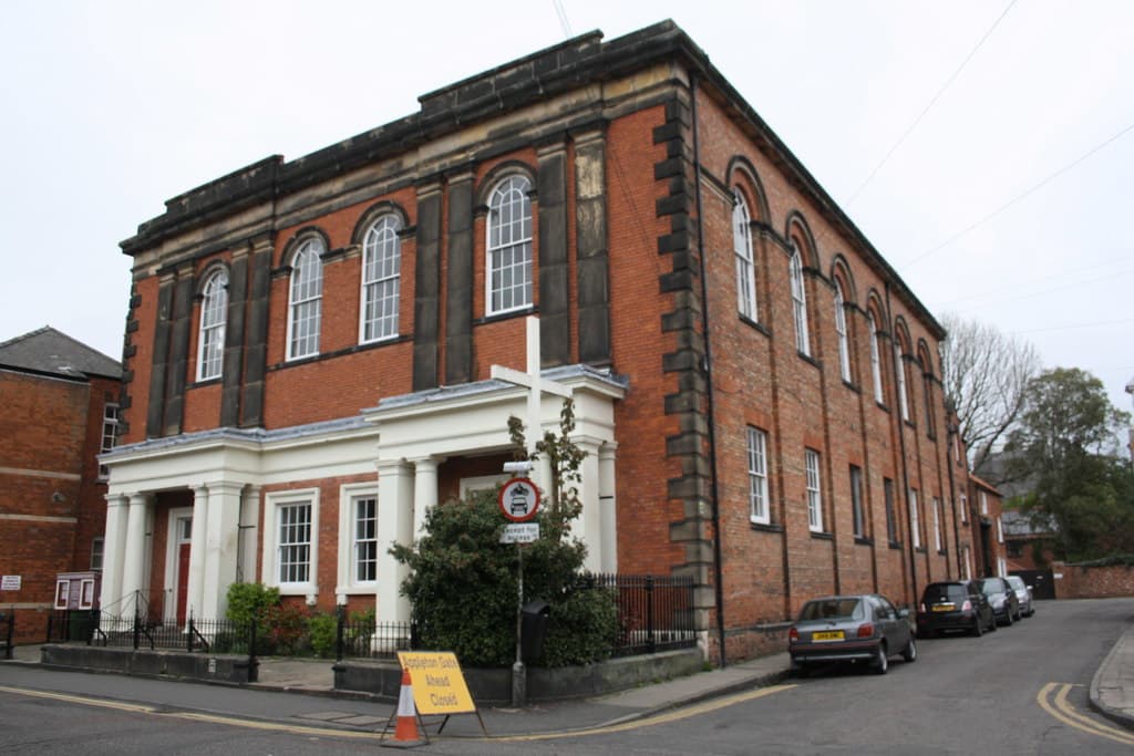 Barnby Gate Methodist Church And Attached Railings in Newark, Nottinghamshire