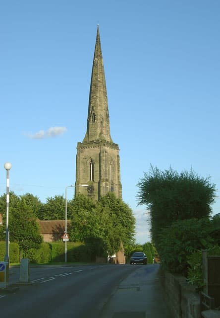 The Parish Church of All Hallows in Nottingham, Nottinghamshire
