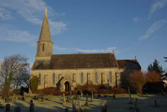 Church of St John the Evangelist in Levens, Cumbria