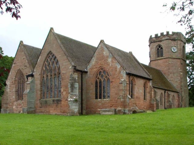 St Luke's Church, Hodnet in Hodnet, Shropshire