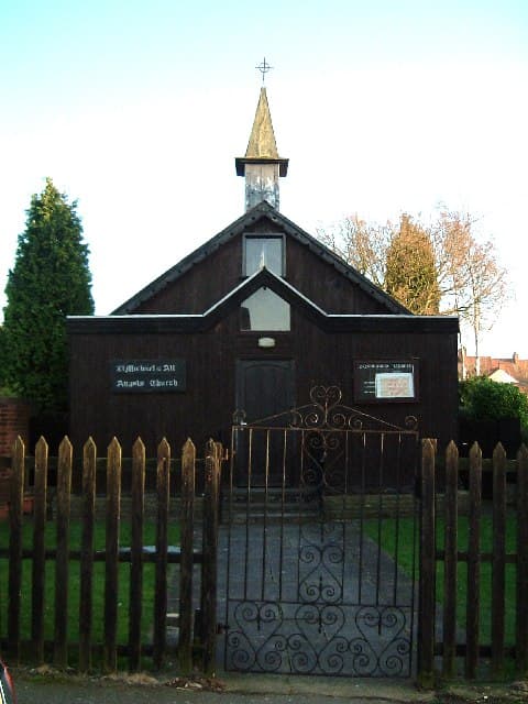 St Michael & All Angels Church, Wood End in Tamworth, Warwickshire