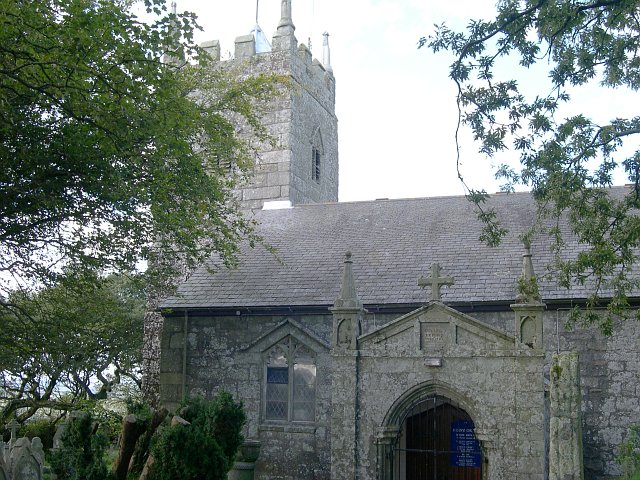 Church of St Dennis in St Dennis, Cornwall