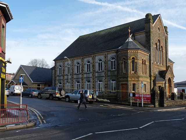 Moriah Baptist Church in Newport, Caerphilly