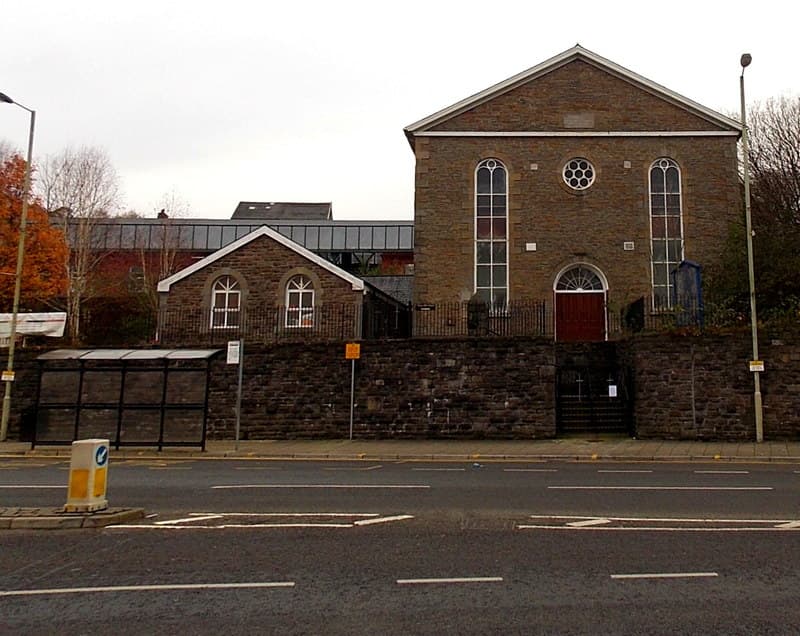 Sardis Welsh Independent Chapel in Pontypridd, Rhondda Cynon Taf