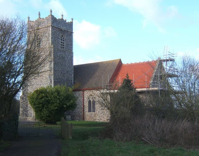 Church of St Mary in Gosbeck, Suffolk