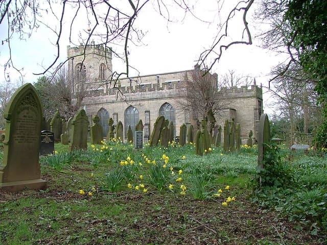 St Mary's Church, Disley in Stockport, Cheshire