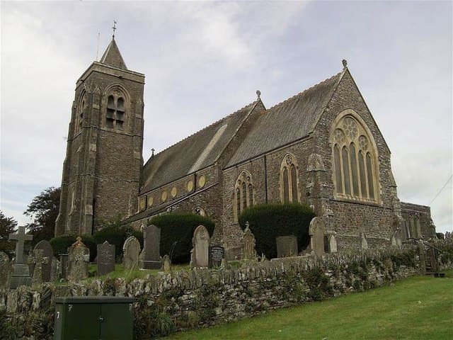 St. Peter's Church in Lampeter, Ceredigion