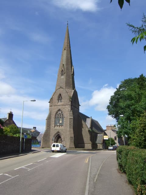 West and St Columba's Parish Church, Panmure Street, Brechin in Brechin, Angus