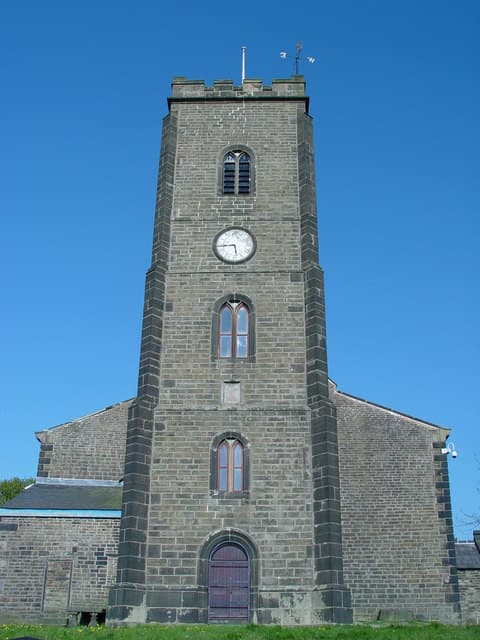 Church of St James in Rossendale, Lancashire
