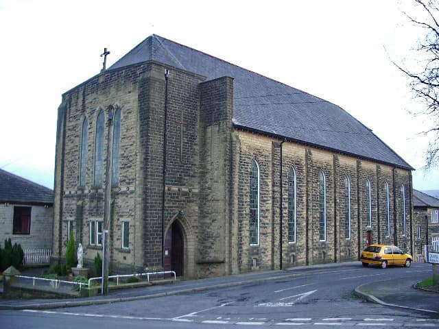 St Joseph and St Peter Church in Rossendale, Greater Manchester