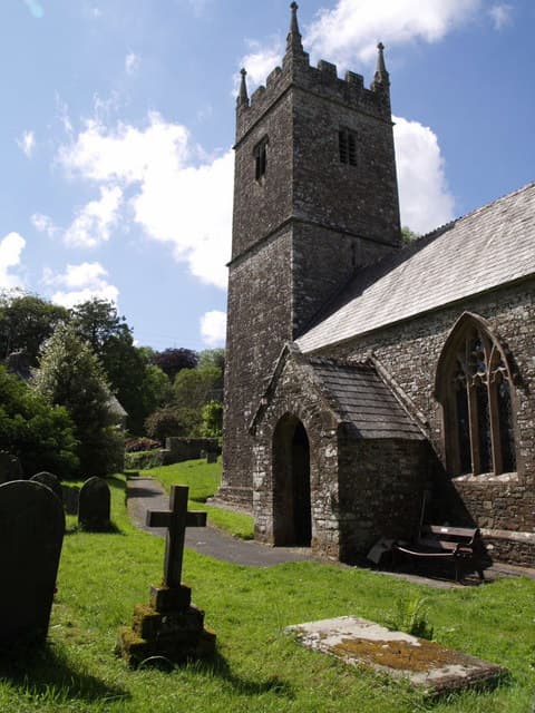 Church of All Saints in Bradford, Devon