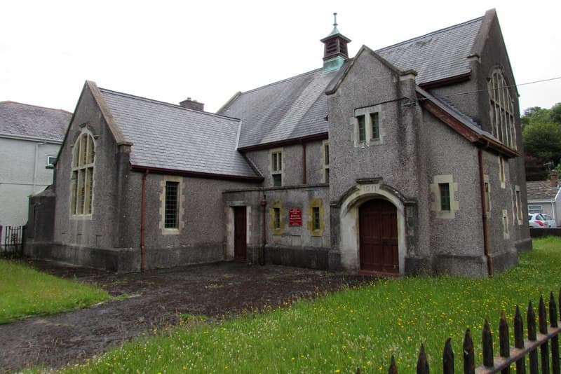 Bethania Welsh Presbyterian Church in Caerfyrddin, Carmarthenshire